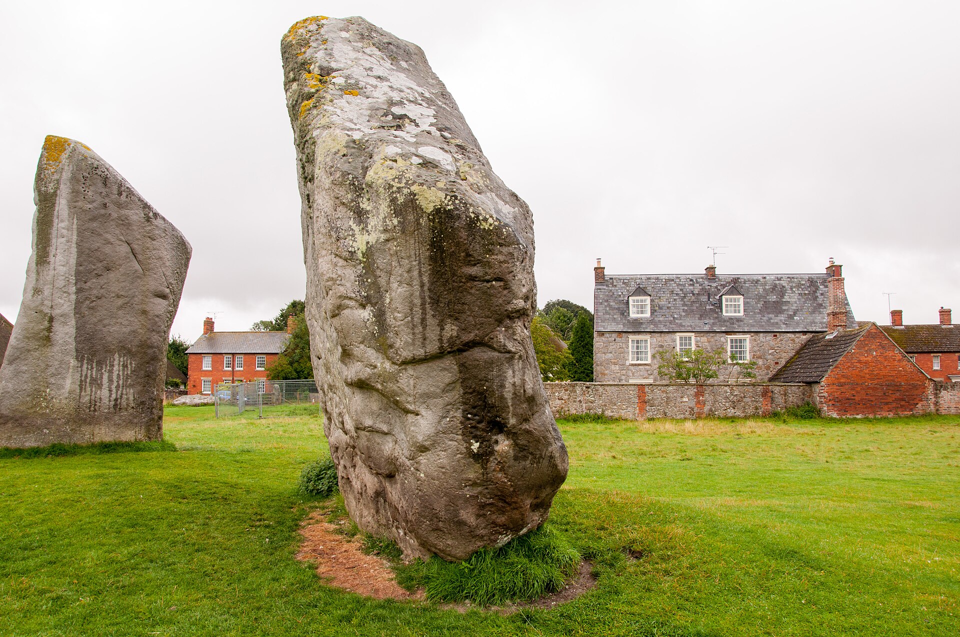 Standing stones at Avebury in Wiltshire